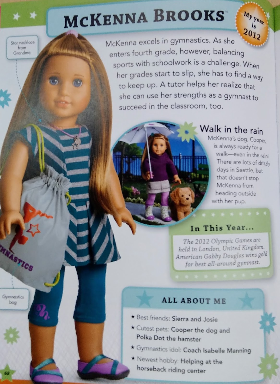Living A Doll's Life : *REVIEW* GOTY 2012 McKenna Brooks Starter Collection