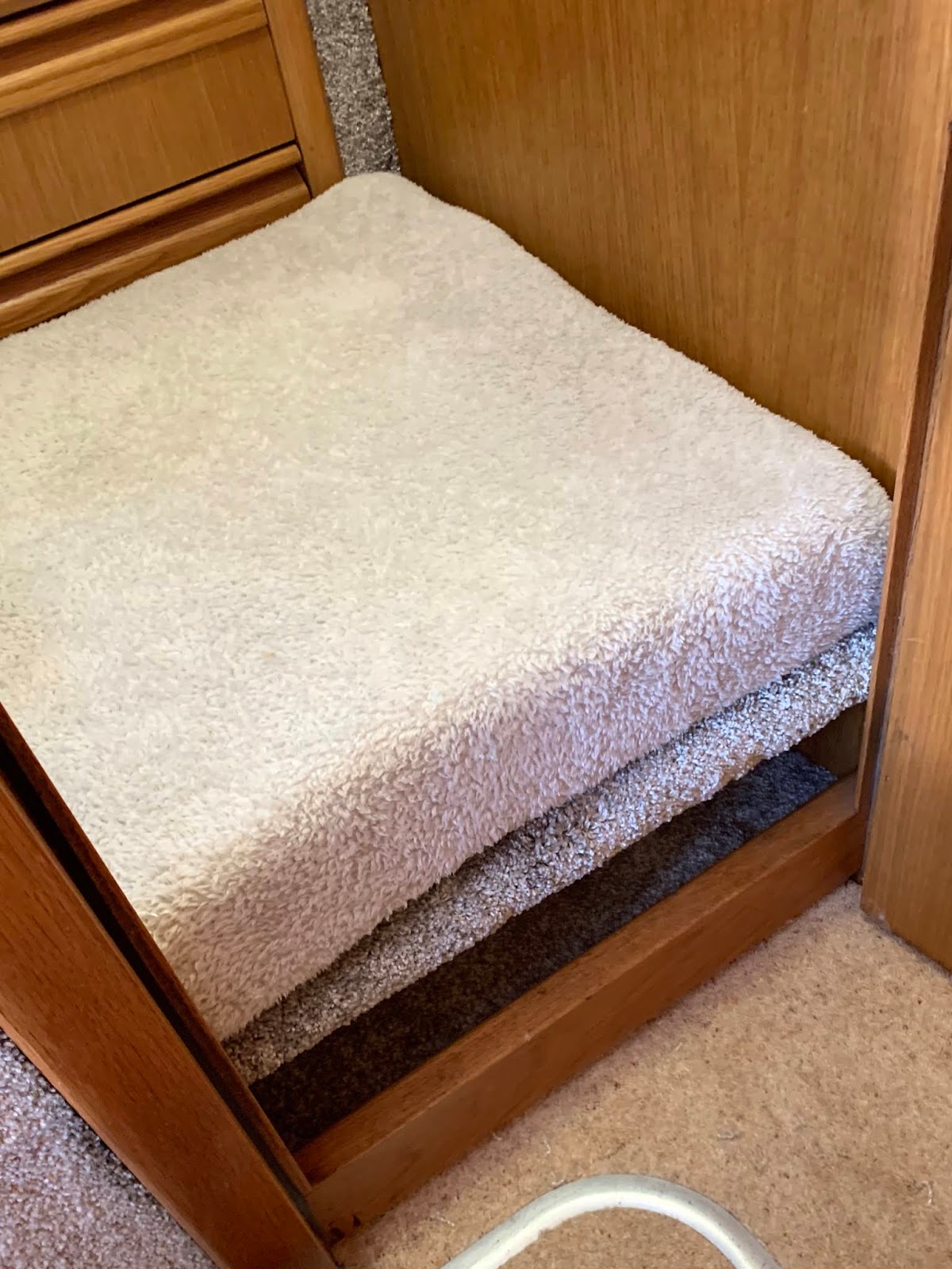 Greek Princess 310 Finished Re Carpeting the bedrooms 26th/27th May 2020