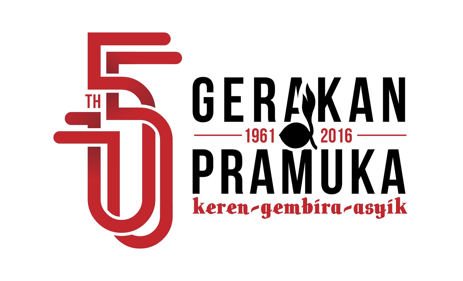 Logo Resmi HUT Pramuka ke-55 Dalam JamNas ke-10 ~ YD9RSG