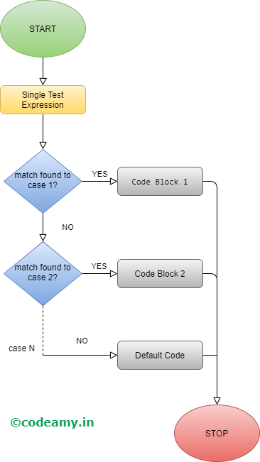 switch case in C Programming