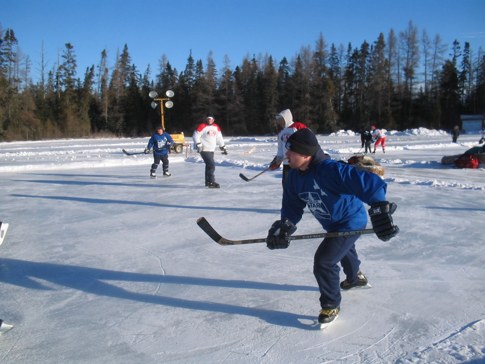 Backyard Ice Cold Hockey