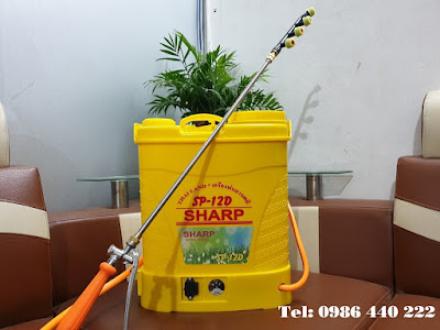 Bình điện phun muỗi, phòng dịch Sharp SP-12D Bình điện phun muỗi, phòng dịch Sharp SP-12D
