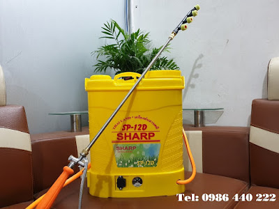 Bình điện phun muỗi, phòng dịch Sharp SP-12D