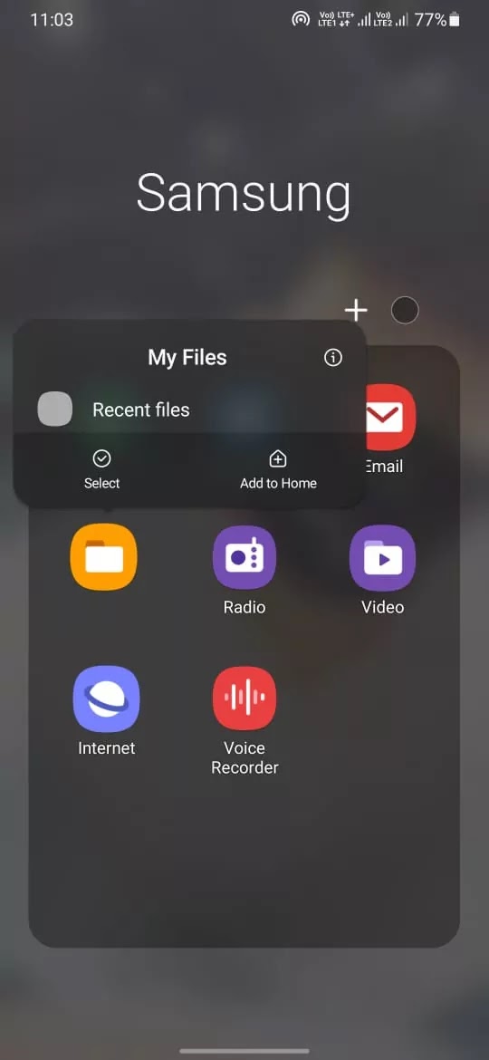 empty trash on android