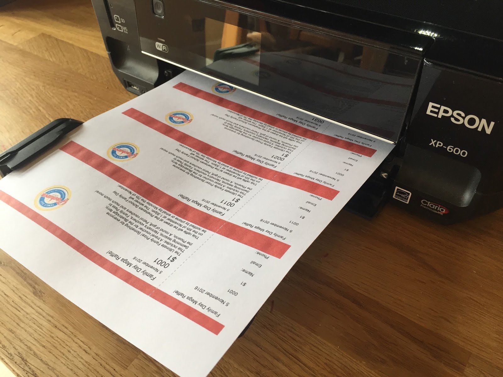 How To Print Raffle Tickets In Word