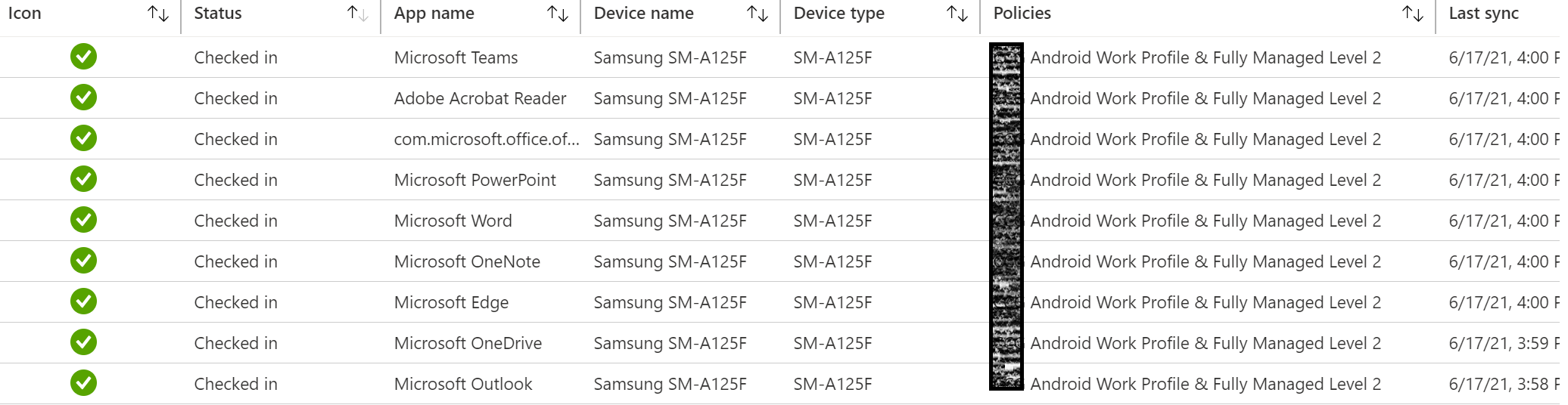 Implementing App protection policies using Tier based Data Protection