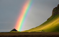 rainbow, land, scape, rainbow landscapes