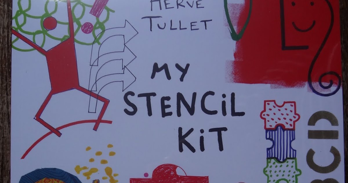 It's all about stories! BOOK REVIEW Herve Tullet's Stencil Kit
