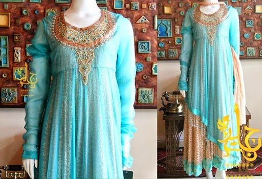 Jannat Nazir Bridal Collection 2014 | New Summer Wear Embroidered ...