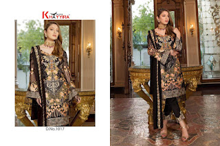 Khayyira Fuchsia Georgette pakistani Suits wholesale