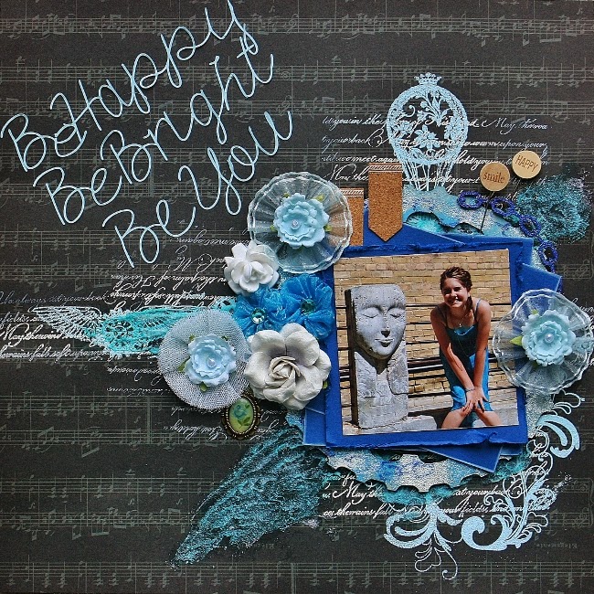 Scrappin' Chaos: Be Happy, Be Bright, Be You