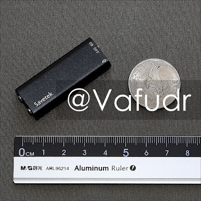 Savetek Mini Voice Activated 8GB Digital Audio Recorder