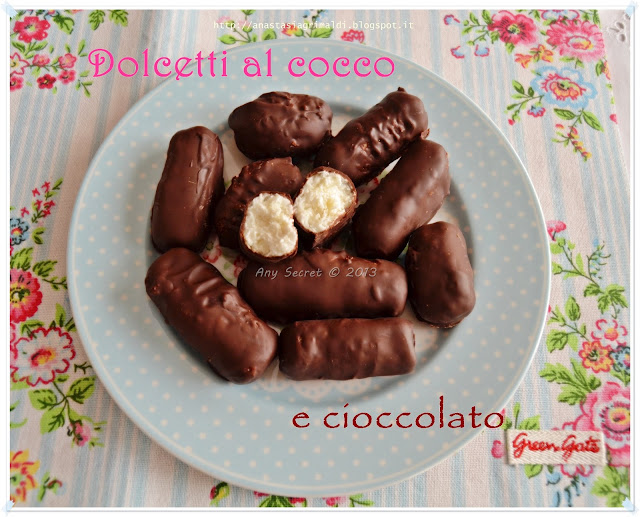 dolcetti al cocco e cioccolato tipo 