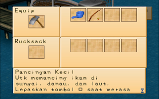 Fishing Pool alat Pancing pertama Harvest Moon