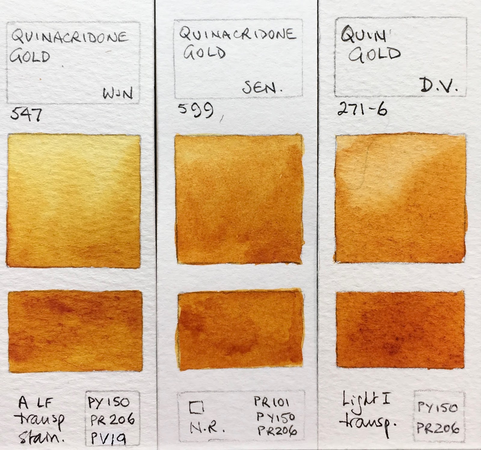 Jane Blundell Artist Quinacridone Gold Hues