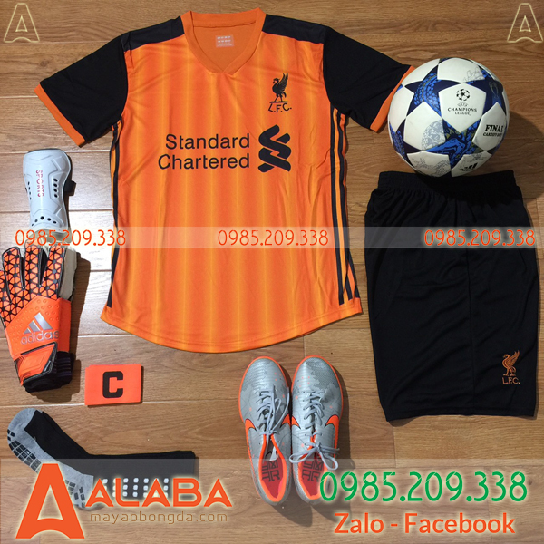 Áo Liverpool màu cam Áo Liverpool màu cam