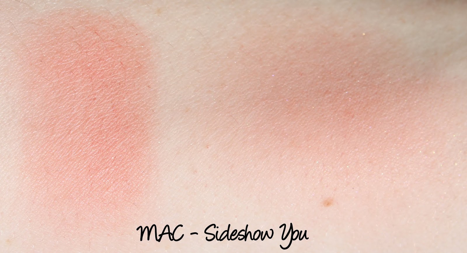 MAC Monday: MAC X The Simpsons - Sideshow You Blush Swatches & Review