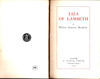title page of Liza of Lambeth 1897