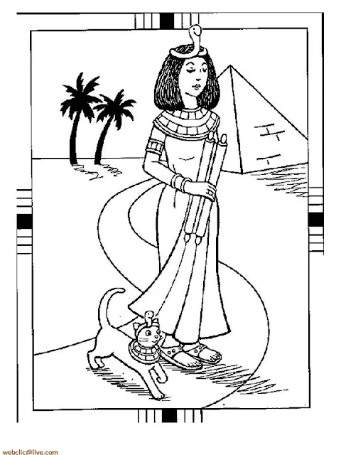 Imagens do Egito Antigo Para Desenhar