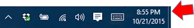 Windows 10 Bar - Show Desktop
