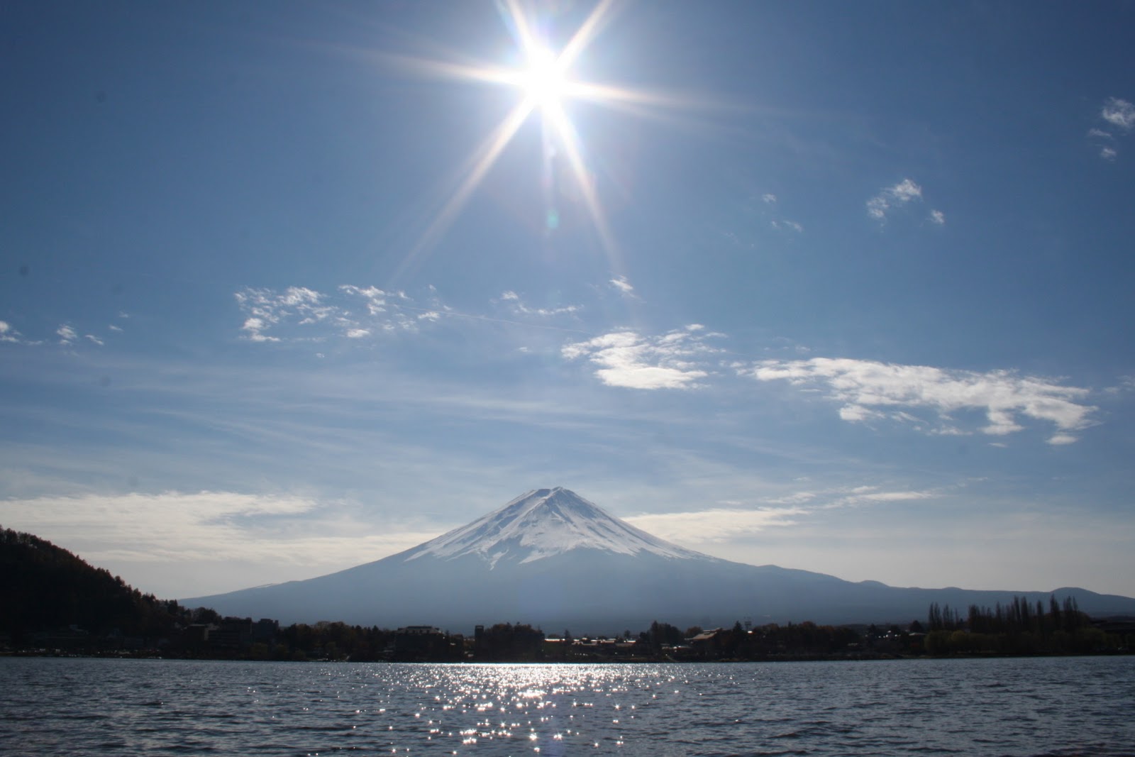Mount Fuji famous volcano, highest peak in Japan and world's most