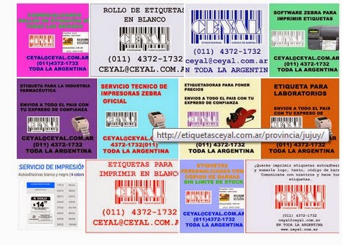 Industria plastico Argentina Proveemos Etiquetas adhesivas + Ribbon