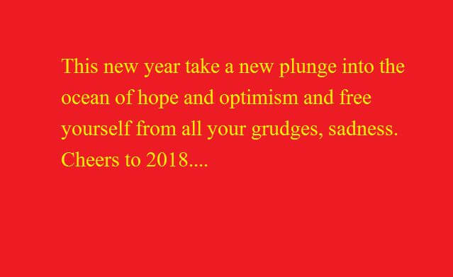 New Year SMS Messages 140 Characters