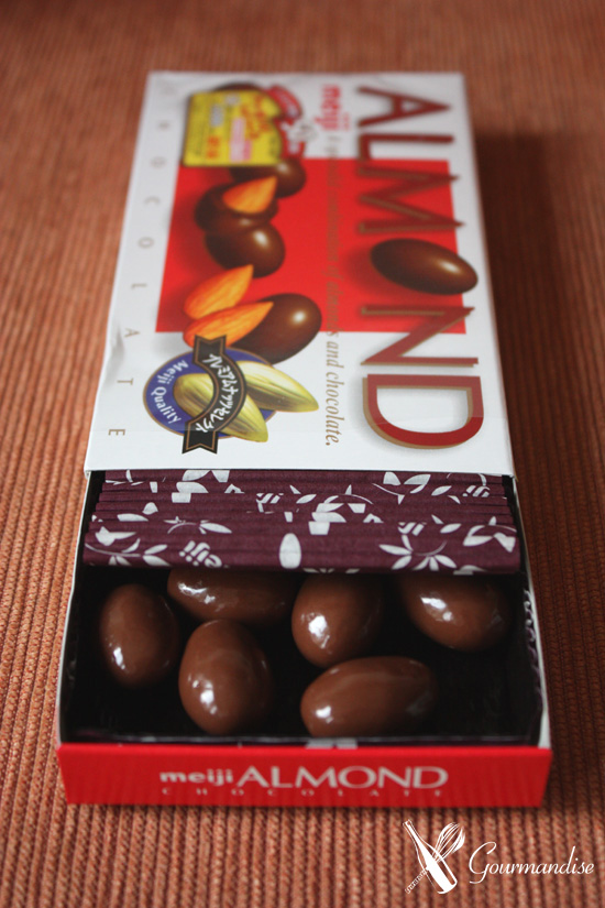 Japanese almond chocolates