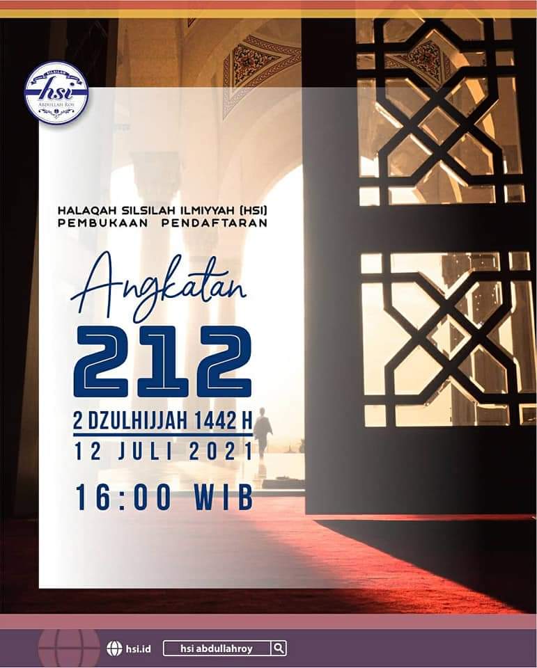 Foto Dakwah Cara daftar Grup HSI Abdullah Roy Angkatan