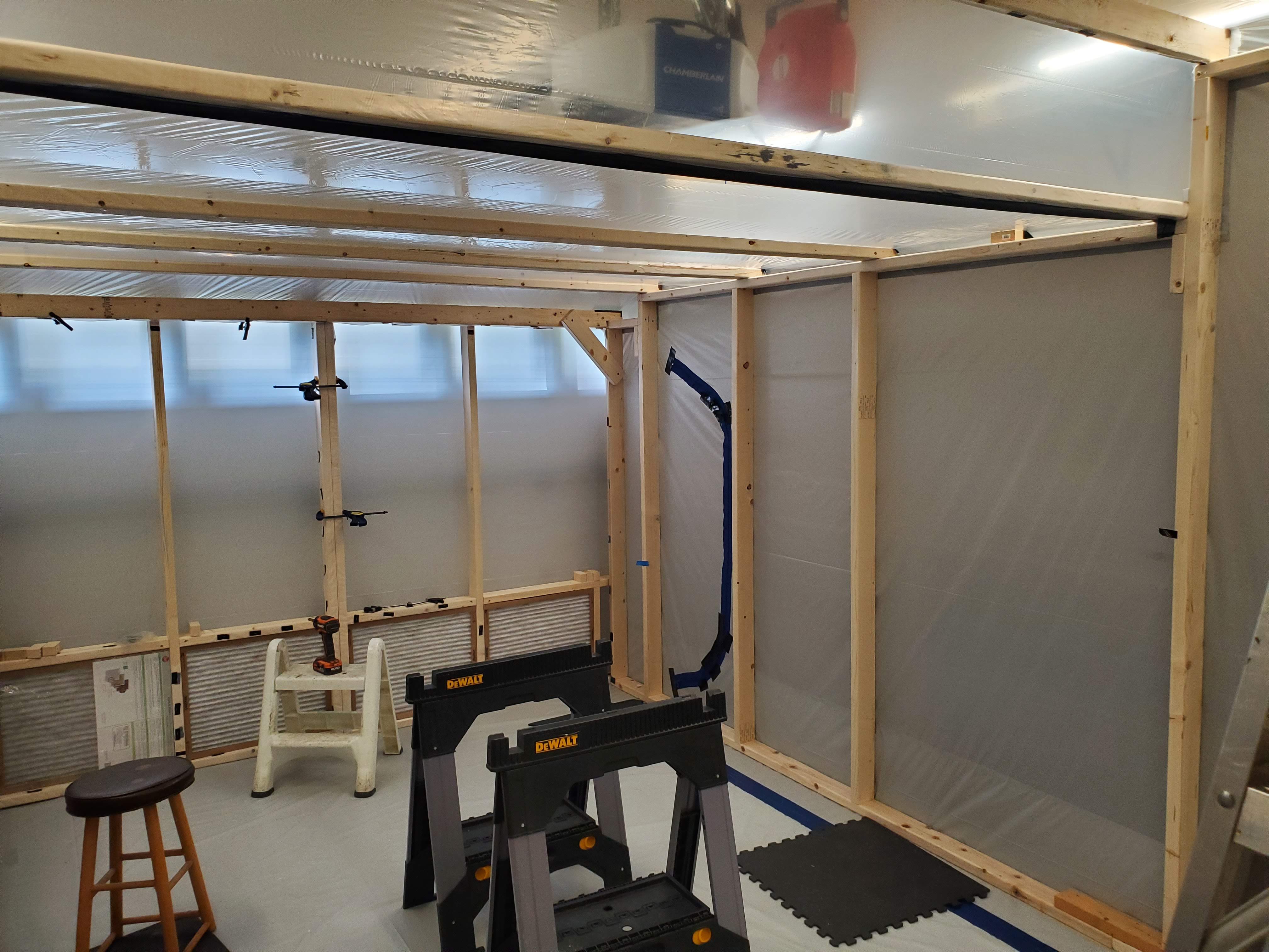 Just Highlander 371 Paint booth work