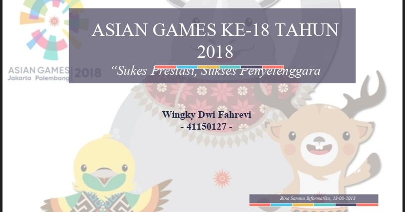 [PPT] Download Contoh Presentasi Materi Asian Games