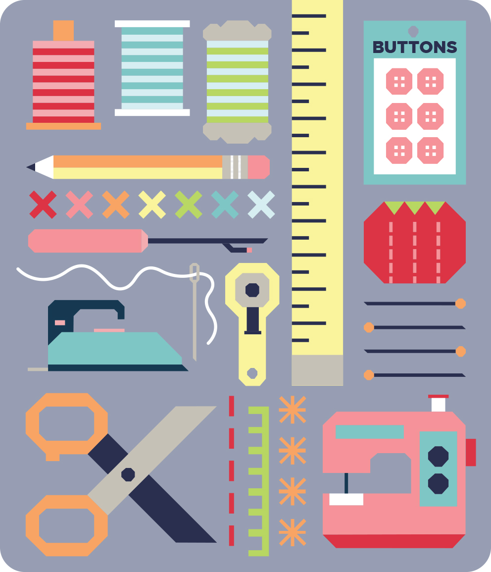 Pen + Paper Patterns Sewology Quilt Kits