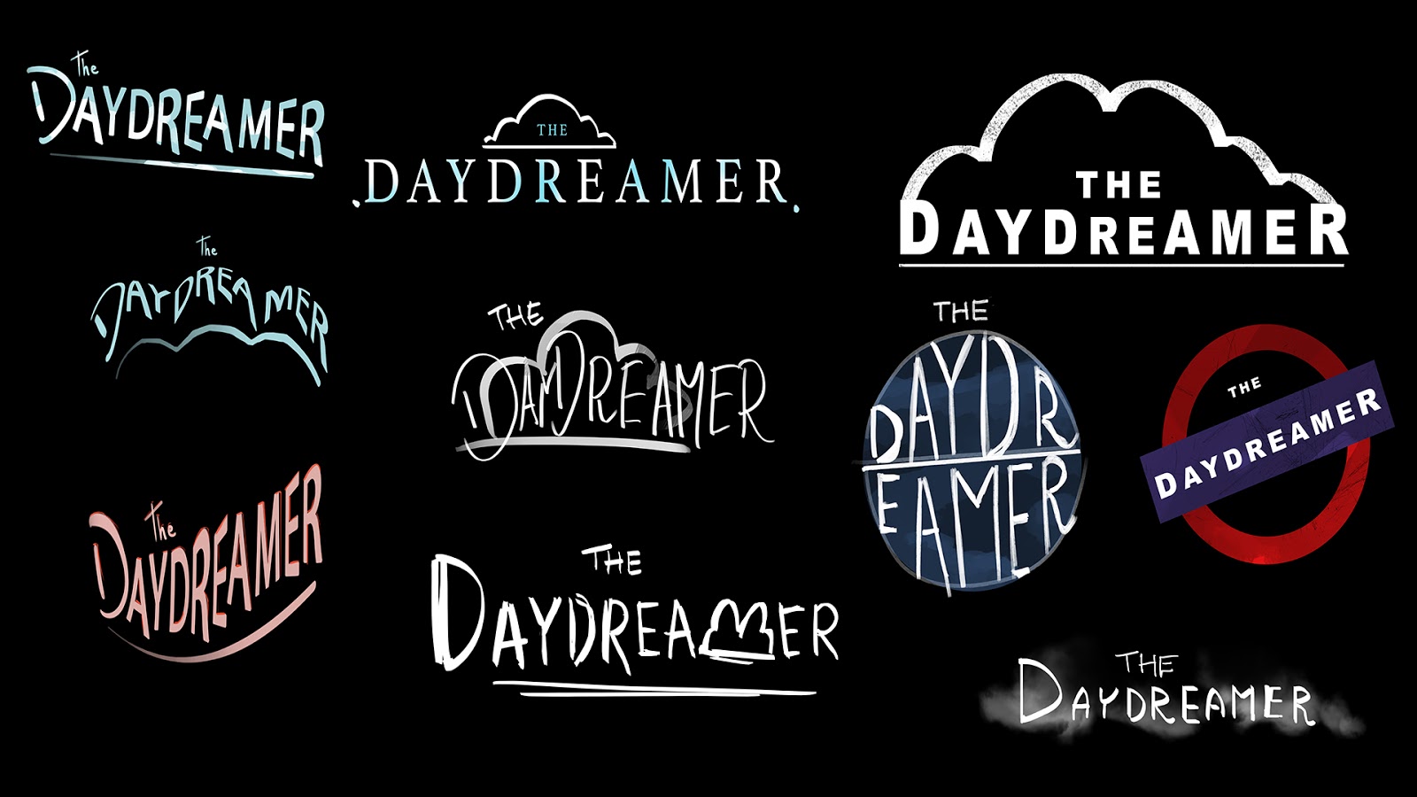 Sam Cannon: "The Daydreamer" Title Font Ideas