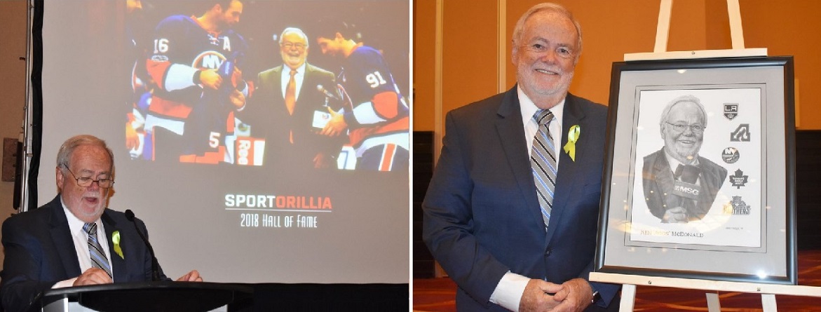 Jiggs McDonald Sport Orillia Hall Of Fame Induction April 2018