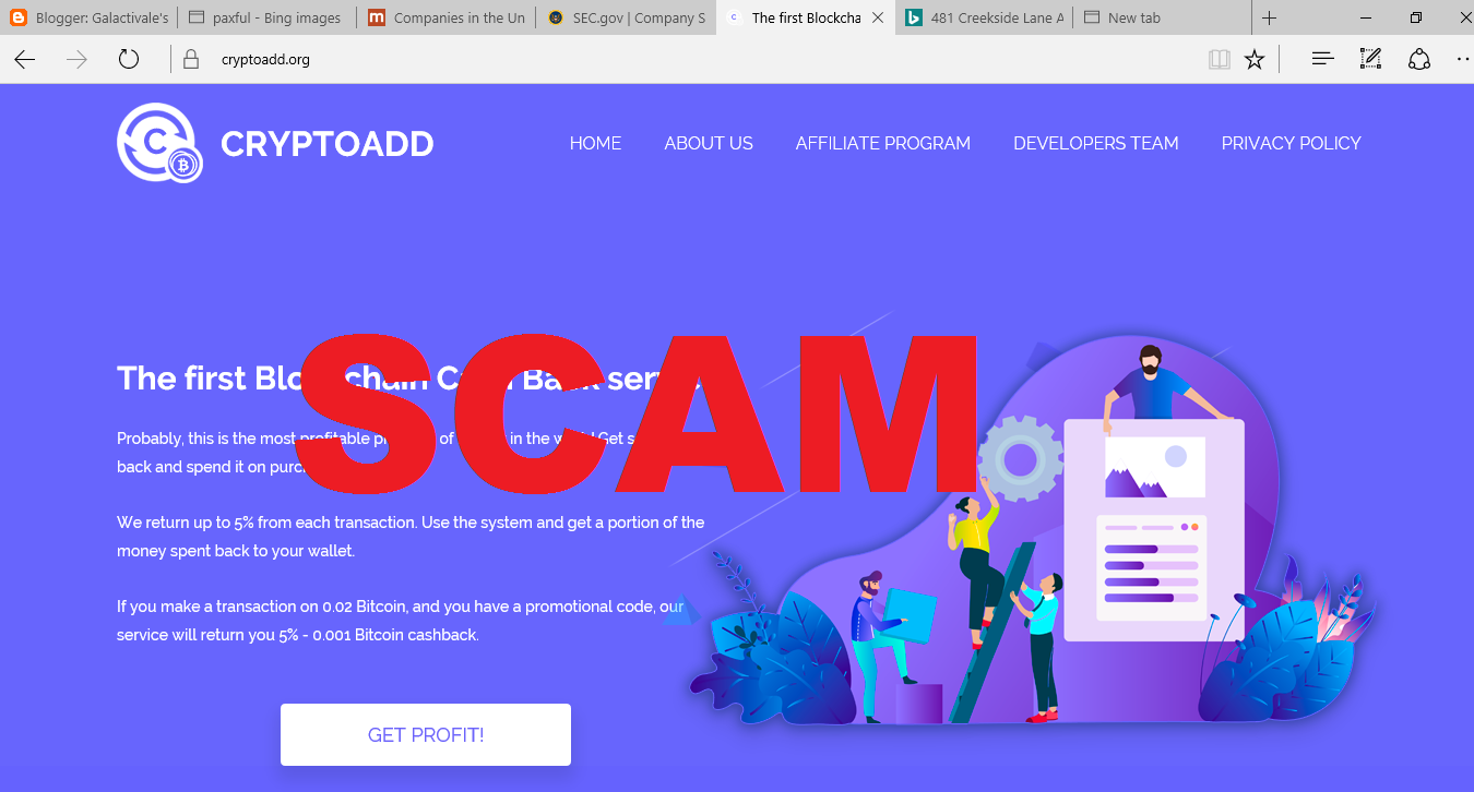 Cryptoadd Scam Alert Do Not Install This Chrome Extension Galactivale S Tech Centre