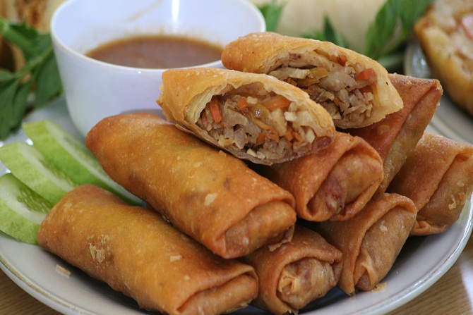 CARA MEMBUAT LUMPIA GORENG ISI SAYURAN Resep Masakan