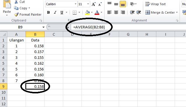 Cara Mencari Simpangan Baku Menggunakan Microsoft Excel Labmutu