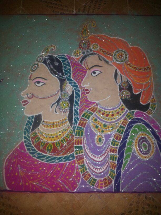 19 Special Radhe Krishna Rangoli for Krishna Janmastami