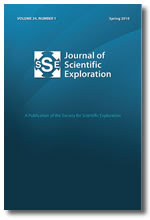 JOURNAL OF SCIENTIFIC EXPLORATION