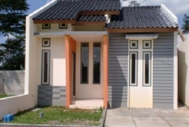 low budget single floor house design