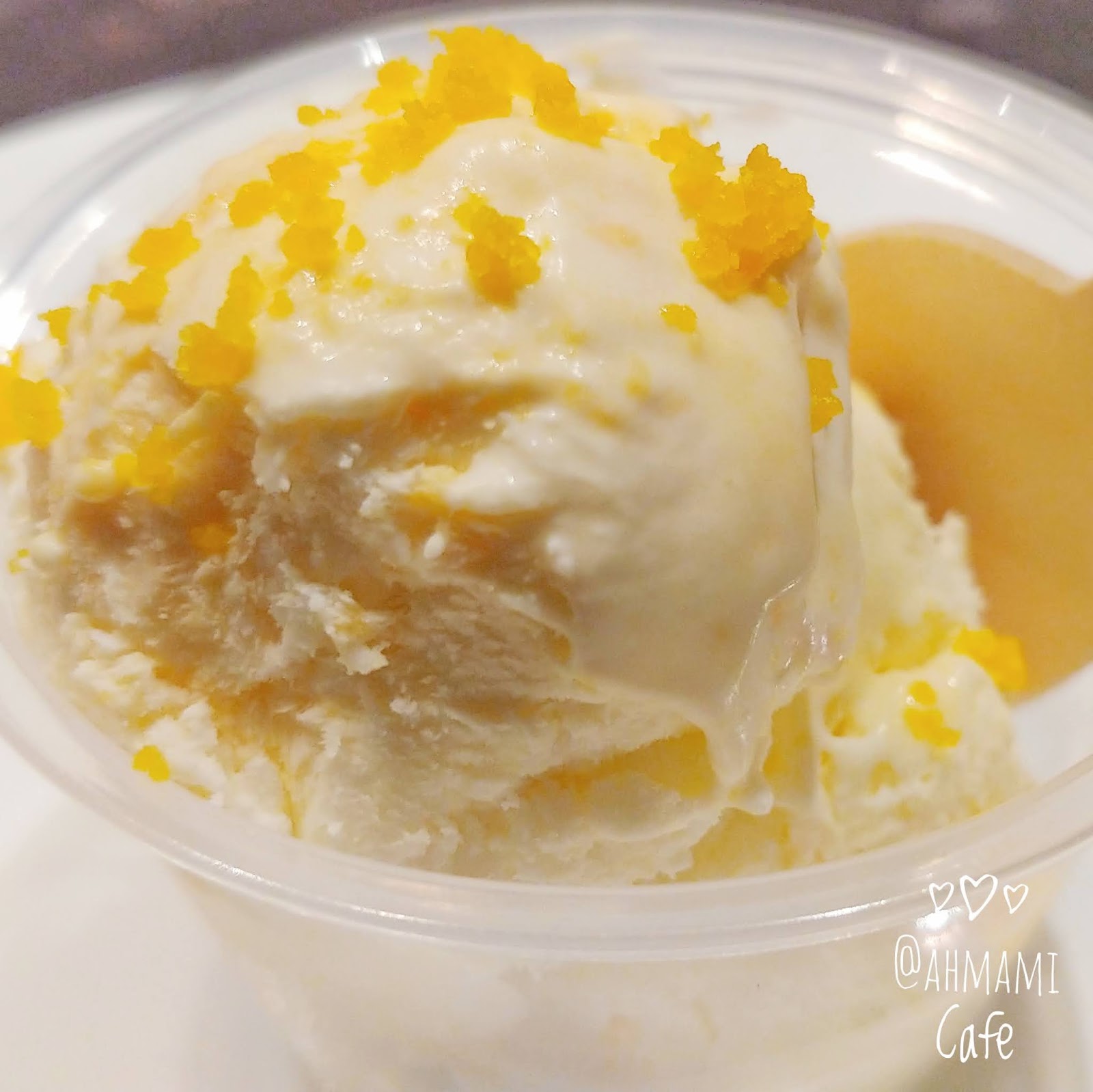 Ahmami Cafe Salted Egg Yolk Ice cream 咸蛋黃雪糕 (No Churn Version)