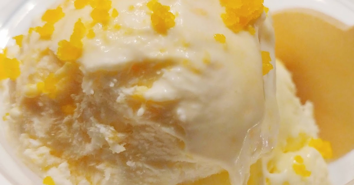 Ahmami Cafe Salted Egg Yolk Ice cream 咸蛋黃雪糕 (No Churn Version)