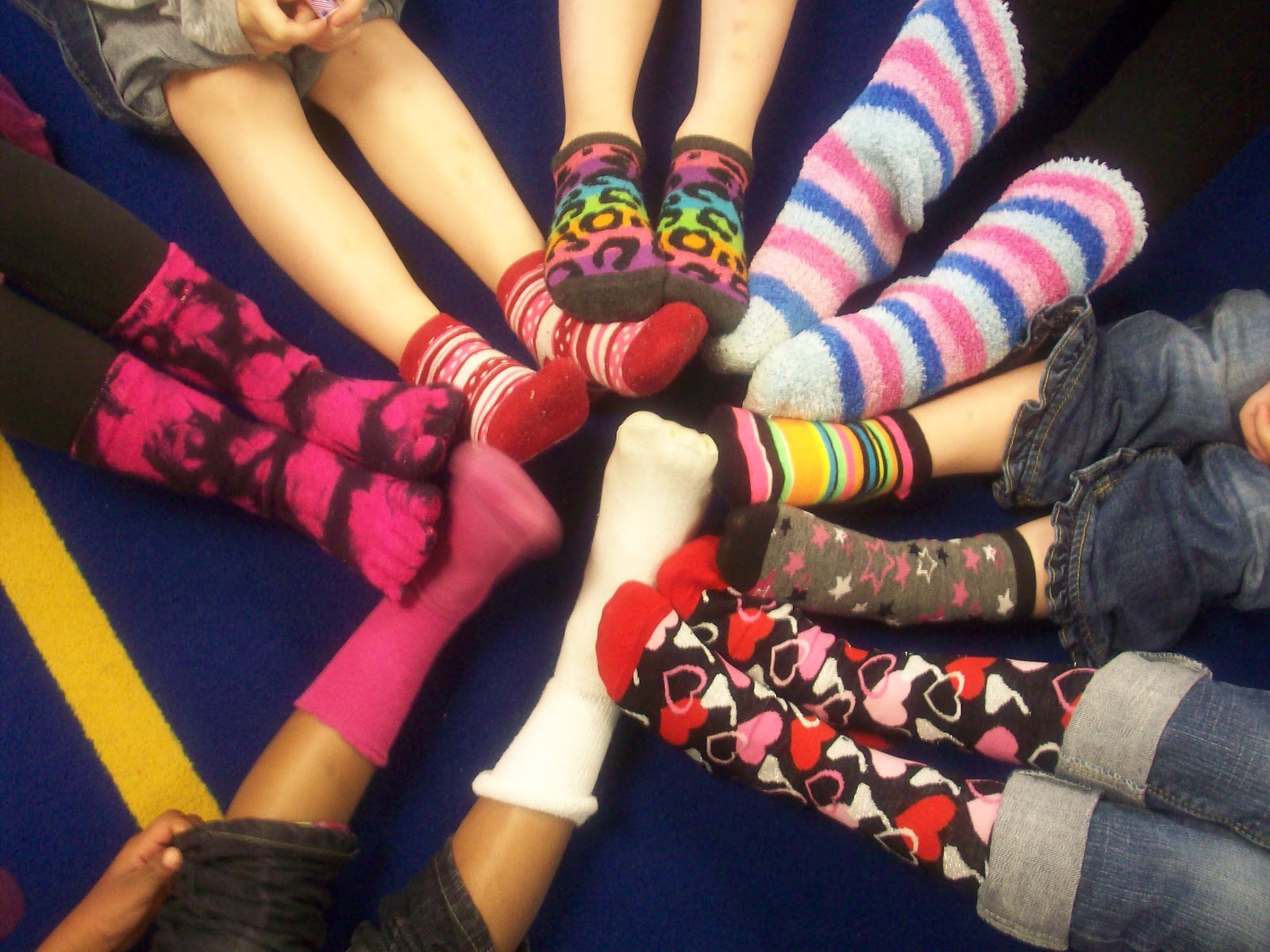 R. L. Young Kindergarten Crazy Sock Day