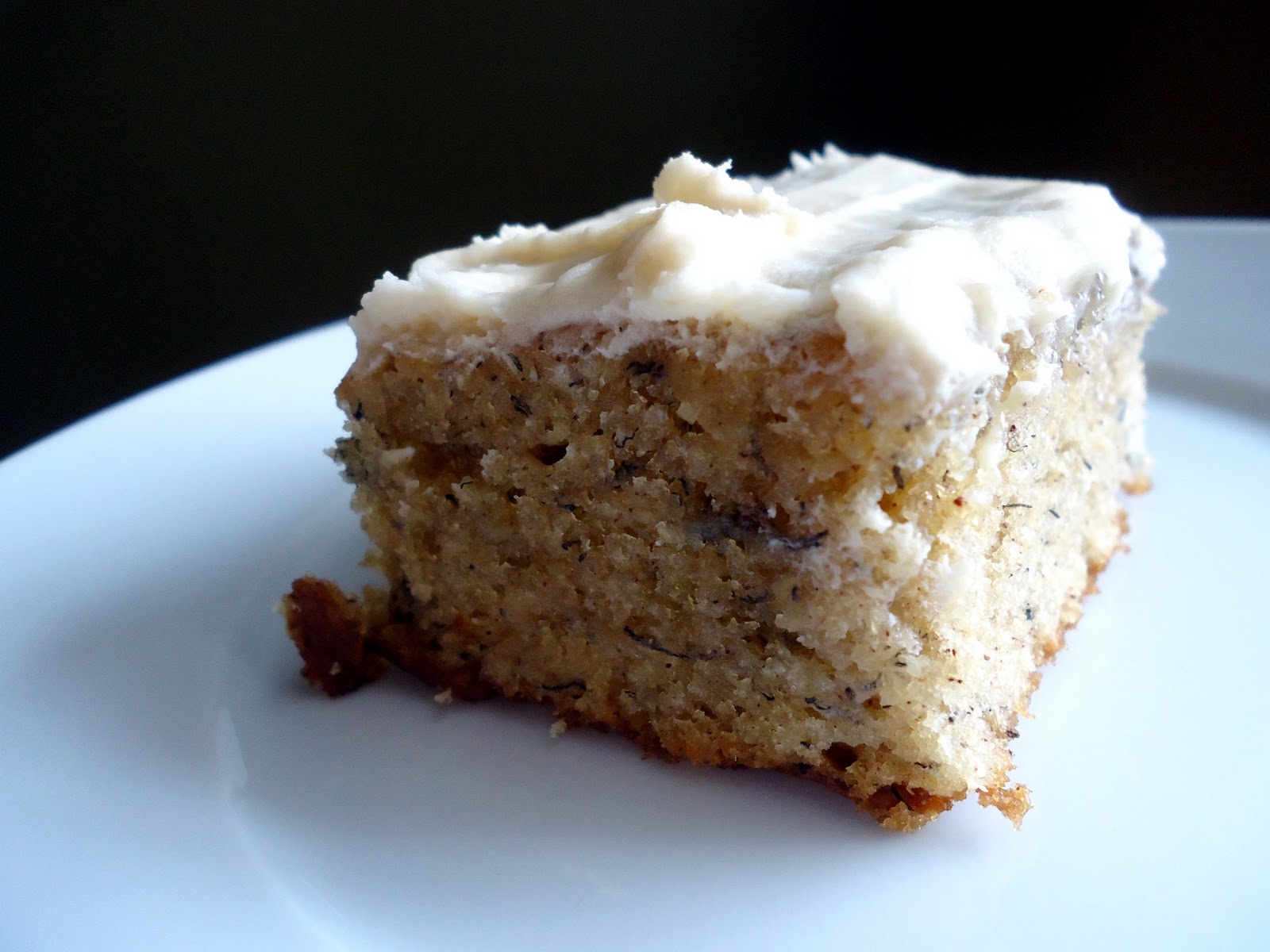 This Woman Cooks Banana Cake with Brown Butter Frosting