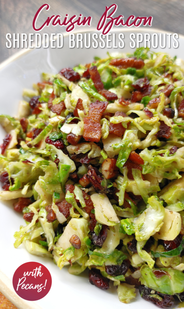 South Your Mouth Craisin Bacon Shredded Brussels Sprouts
