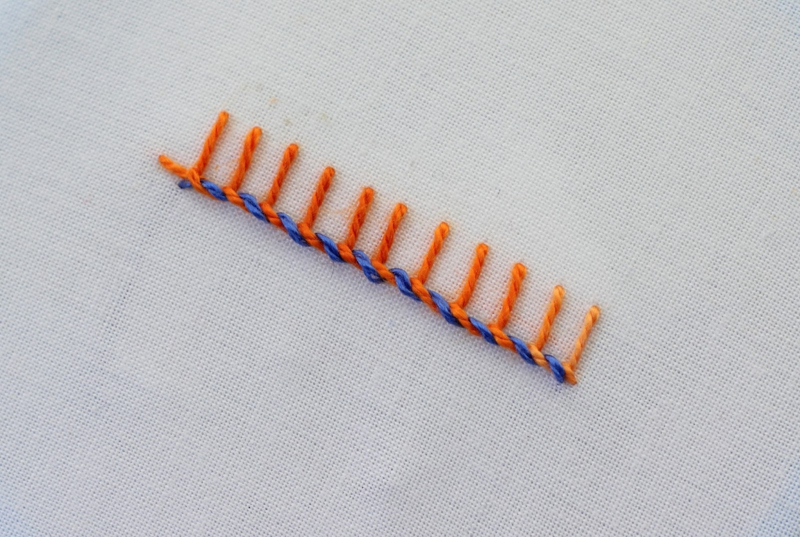 big B Whipped Blanket Stitch