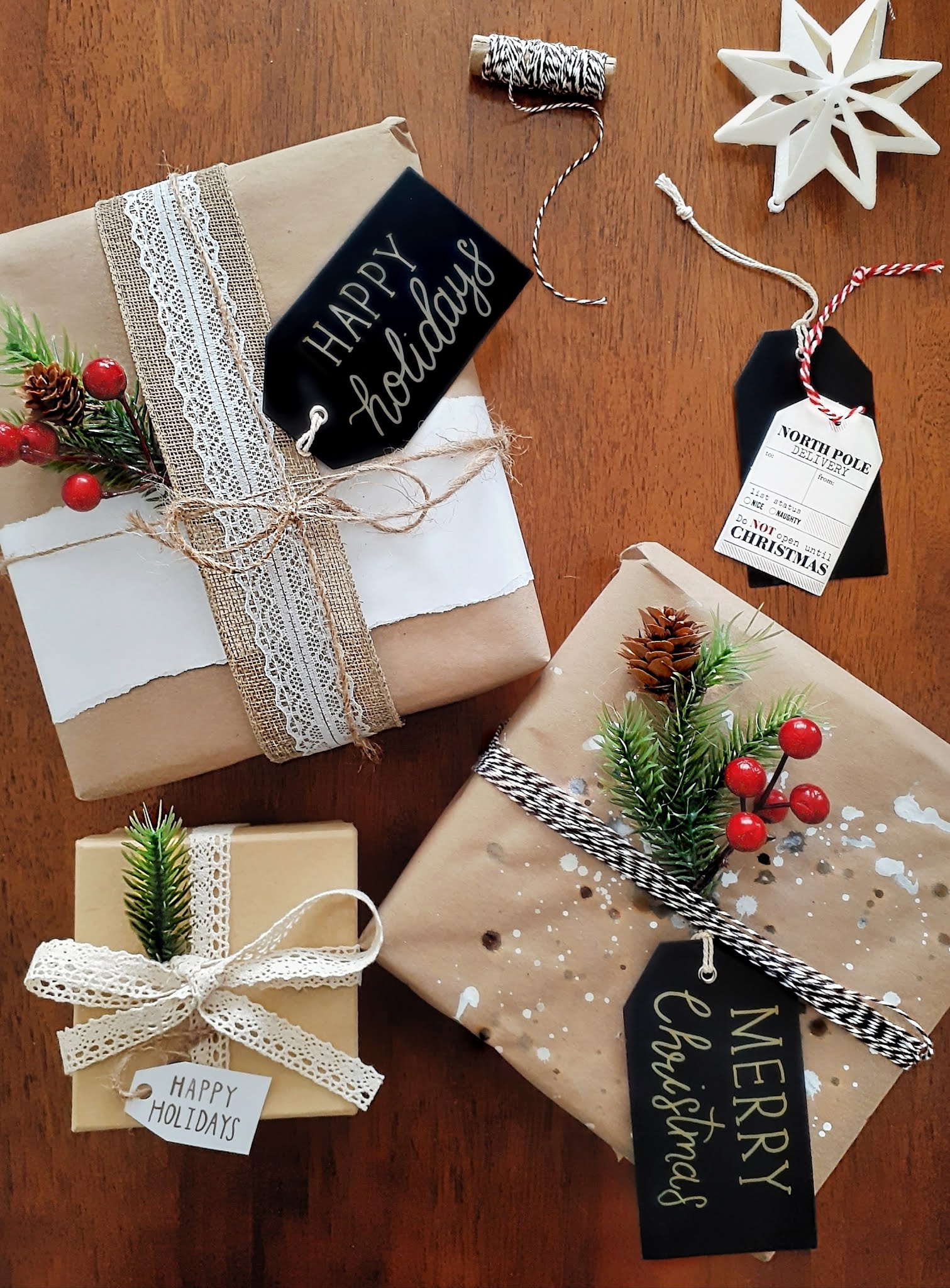 3 Dollar Tree Gift Wrap Ideas For The Holidays Opal Crown