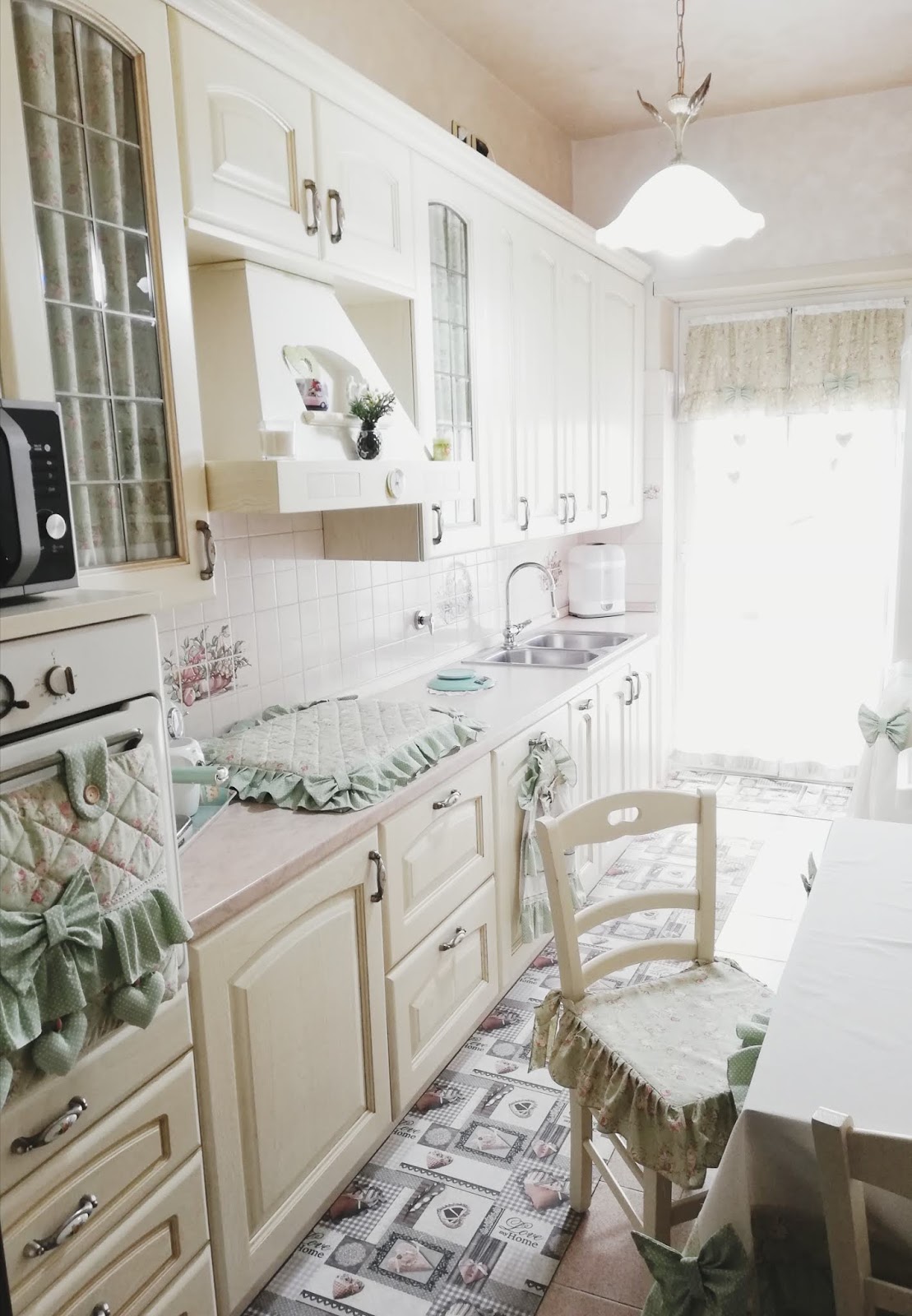 Coordinato cucina in stile country Inglese