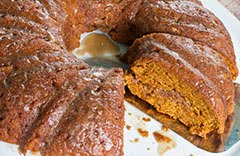 Soggy Bottom Pumpkin Cardamom Coffee Cake