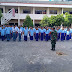 Tingkatkan Disiplin Siswa Siswi SMK Kristen 1 Surakarta, Babinsa Koramil 04/Jebres Latih PBB
